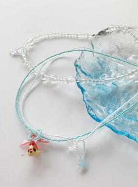 夏季清新活泼原创项链海洋游鱼