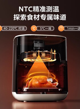 美的小炎烤多功能大容量空气炸锅