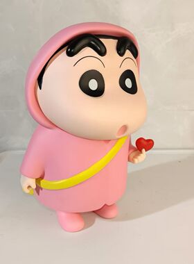 蜡笔小新中号搪胶23CM手办潮玩