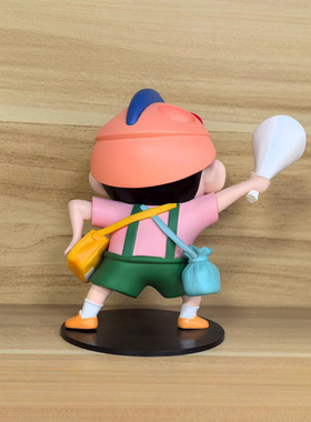 蜡笔小新七夕礼物拿花点赞小新