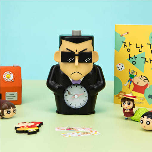部分现货 韩国正品蜡笔小新闹钟动感超人时钟闹钟桌面圣诞节礼物,淘宝优惠券,粉丝福利购,淘宝优惠卷