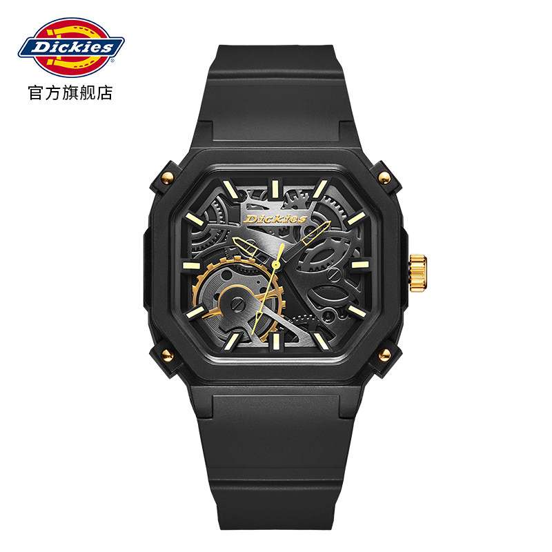 dickies旗舰店潮流男学生石英表 dickies手表欧美腕表