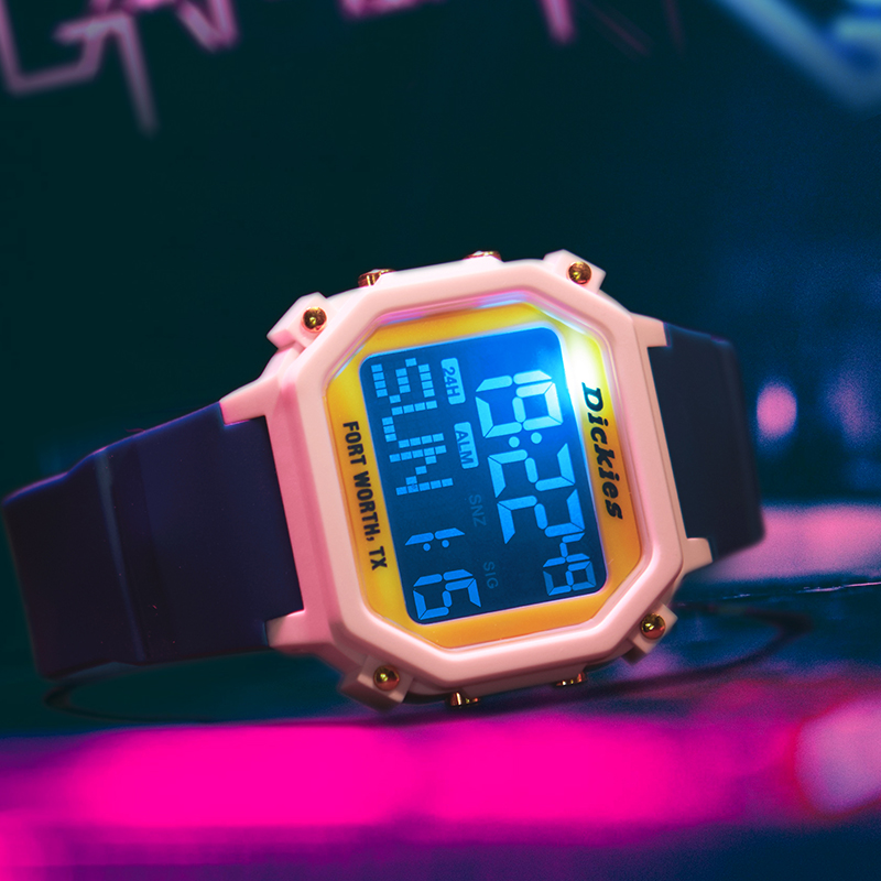 dickies旗舰店学生潮流复古手表 dickies手表欧美腕表