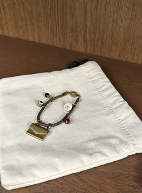 穿搭配饰希腊风手工珠串信封手链