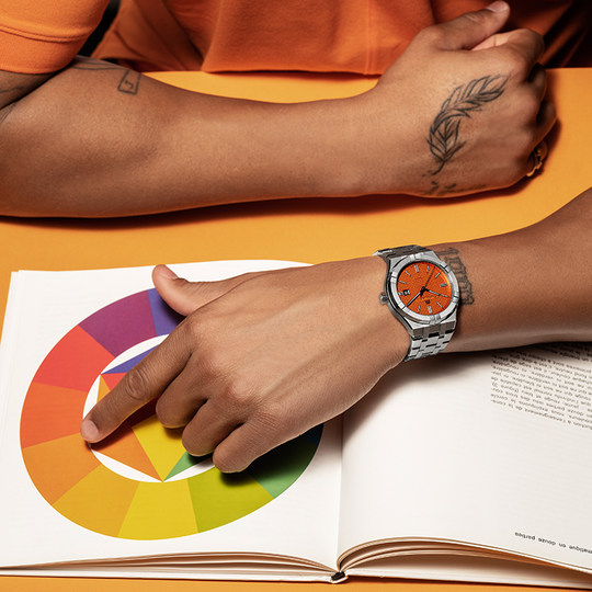 新年礼物 艾美表自动机械手表男表时尚腕表瑞士品牌正品AIKON