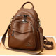 Brand genuine leather backpack large capacity soft cowhide backpack