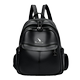 Brand casual travel backpack genuine leather women's backpack