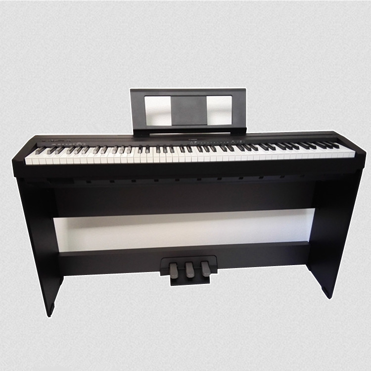 雅马哈电钢琴88键重锤p48 125B初学者便携式家用专业考级电钢琴-图0