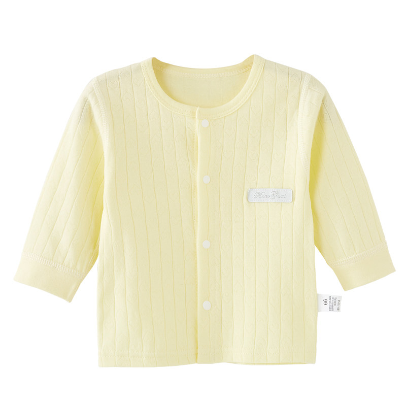 婴儿内衣上衣纯棉春秋冬薄款开衫秋衣男女宝宝打底衫贴身衣服睡衣,淘宝优惠券,粉丝福利购,淘宝优惠卷