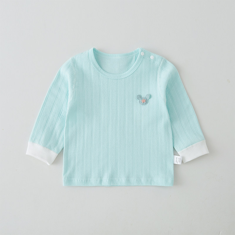 宝宝秋衣打底衣纯棉上衣a类贴身内搭春秋婴儿肩扣长袖内衣T恤睡衣,淘宝优惠券,粉丝福利购,淘宝优惠卷