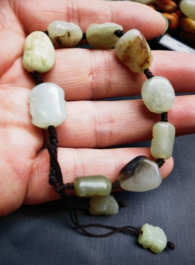 和田玉籽料手链／手串