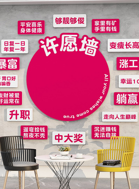 心理咨询室治愈系墙面装饰布置3D