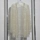 ຄົນອັບເດດ: Yani Heavy Industry Beaded Lace Cardigan Women's Sun Protection Outer Slimming Versatile Lace Blouse Sequined Top