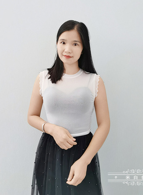 无袖假衣领假领子韩版女小半高领