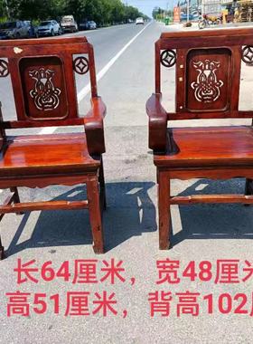 民俗椅子中堂风古董旧家具老物件