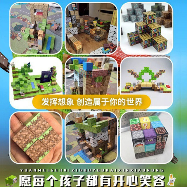 5! Minecraft Magnetic Blocks