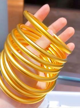 古法传承手镯沙金仿真金