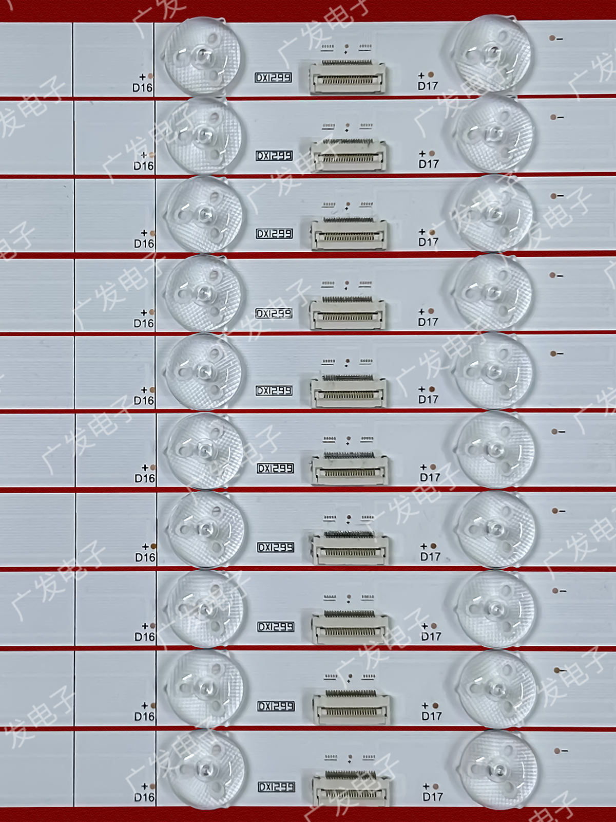 海信HZ55U7E HZ55U79E灯条JL.D5502A330-003AS-M-V04 10条20灯 - 图1