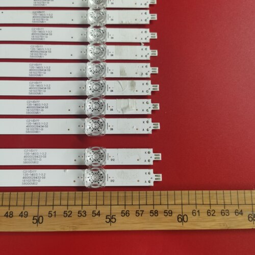 适用风行B58Y F58S灯条LED58D06A/B-ZC29AG-07T屏CC575PU1L凹透镜 - 图0