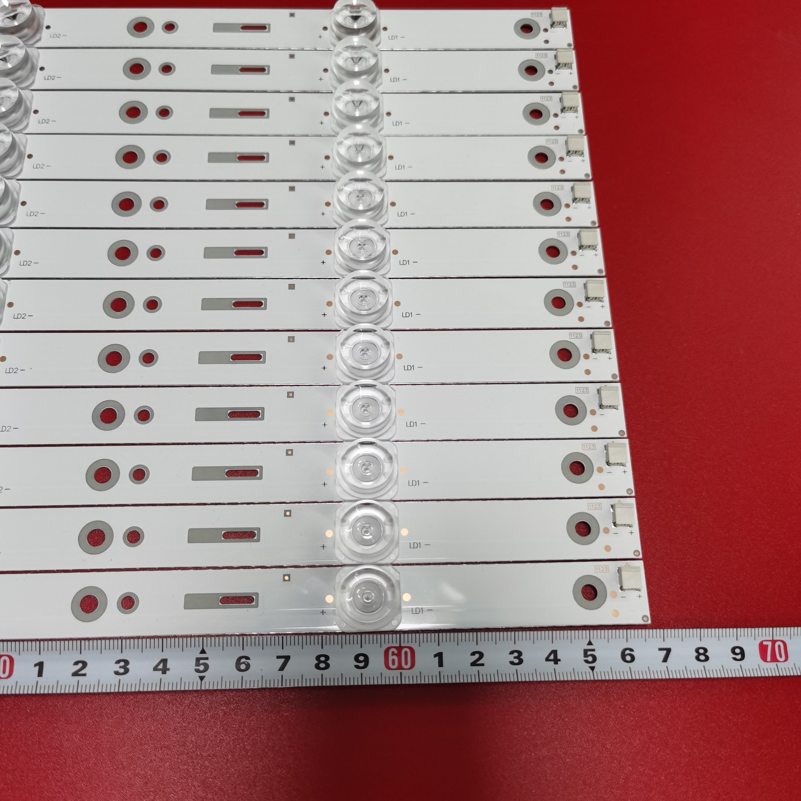 适用长虹65E8灯条CHDMT65LB06-LED3030-V0.3灯条液晶6灯珠凹透镜,淘宝优惠券,粉丝福利购,淘宝优惠卷