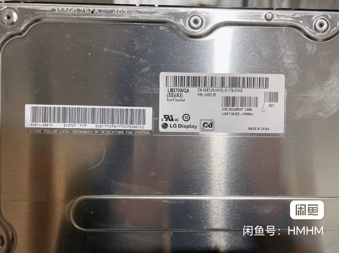 LM270WQA-SSC2 GP850 GP83B F27G51Q Pro原装屏幕LG Nano IPS面板 - 图1