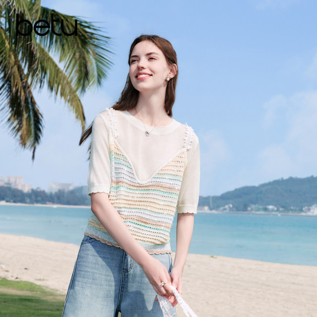Betu 2026 sweater wool ໃຫມ່ summer 2604X18