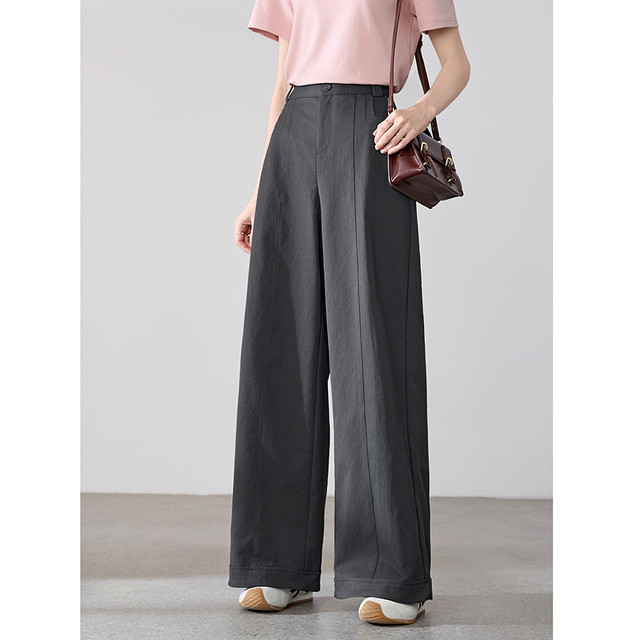 Betu 2026 spring new casual pants wide-leg 2602T