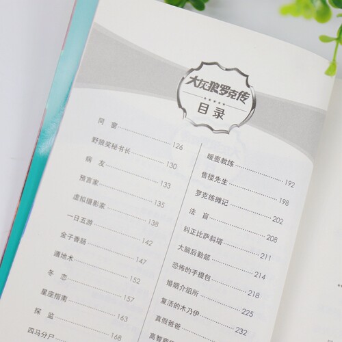 大灰狼罗克传 郑渊洁四大名传系列儿童文学书籍9-12岁中小学生课外书7-12-15岁校园小说童话故事书 【凤凰新华书店旗舰店】 - 图1