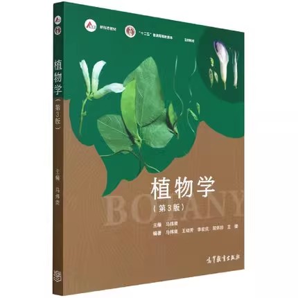 植物学(第3三版)马炜梁 高等教育出版社 高等学校植物学教材植物学考研精解 原植物学 正版书籍凤凰新华书店旗舰店 - 图0