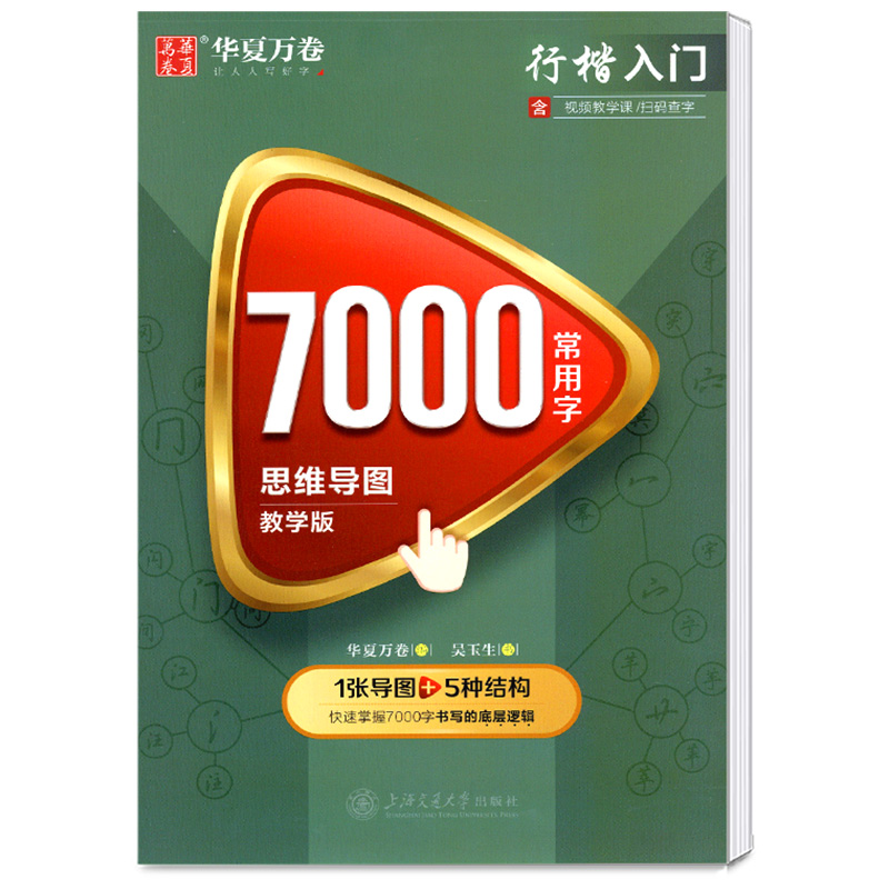 田英章行书7000常用字田英章楷书字帖基础训练初学者行书华夏万卷 - 图1