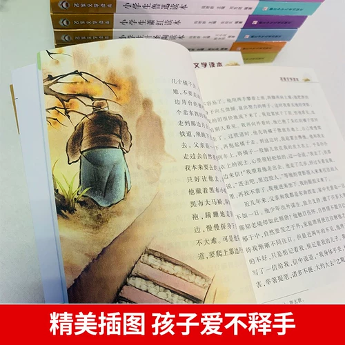Полный набор из 14 томов литературных книг для чтения для знаменитых учеников начальной школы Лу Сюн Ба Джин Сяо Хонг Фэн Зикай Ван Зенгки Лао, она, е-то Шенг Тао Суши Чжу Зицкинг Коллекция эссе 7-14 лет.
