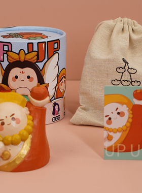 考研上岸桌面摆件事事如意许愿幸运文曲星木雕女生闺蜜生日礼物