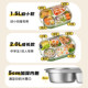 Cute cartoon student lunch box