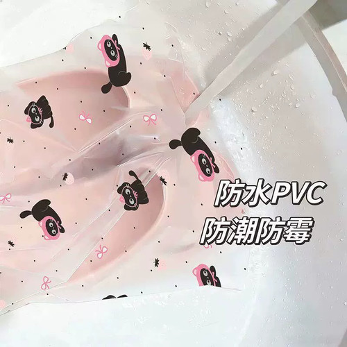 鞋子收纳袋可爱小猫新款防水防尘束口抽绳家用装鞋旅游便携式装鞋 - 图1