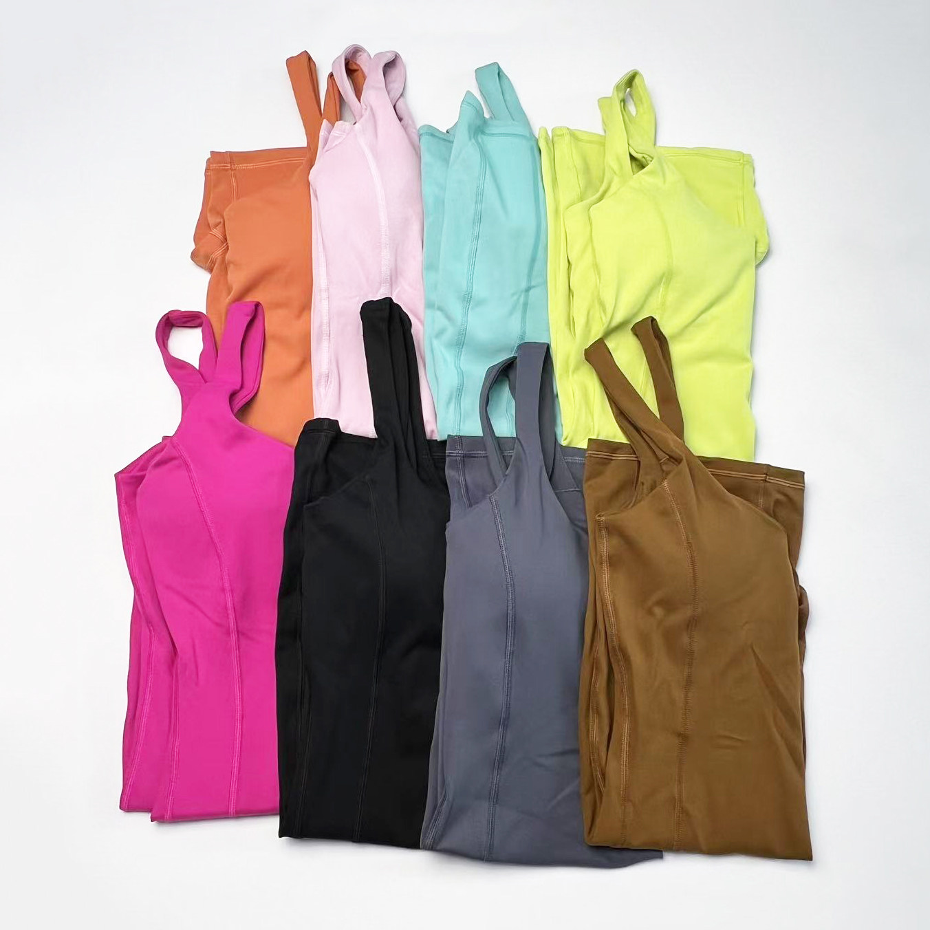 新款夏季欧美瑜伽连体服女舞蹈弹力健身紧身运动短裤无袖连体衣,淘宝优惠券,粉丝福利购,淘宝优惠卷