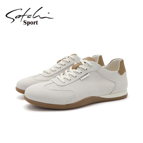 Satchi Sport/沙驰运动男德训鞋舒适阿甘鞋休闲春夏薄底运动板鞋 - 图1