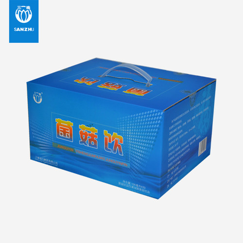 三株菌菇艾克口服液 益生菌 发酵菌菇饮品 100ml*20瓶 - 图1