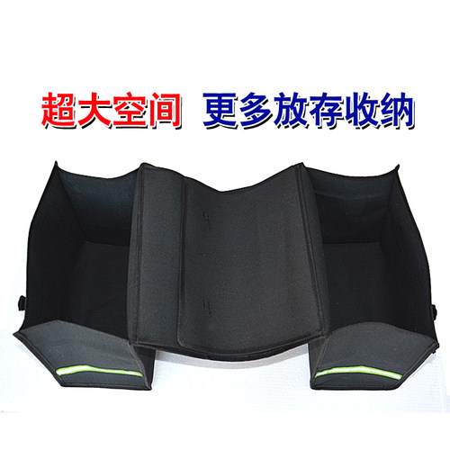 电摩驮包工具包加厚帆布两侧边挂包马鞍电动车后座侧包自行车搭子 - 图0
