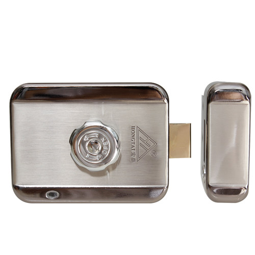 宏泰正品DJ02灵动锁灵性锁单元门电控锁门锁电子门禁锁电机电磁锁 - 图0