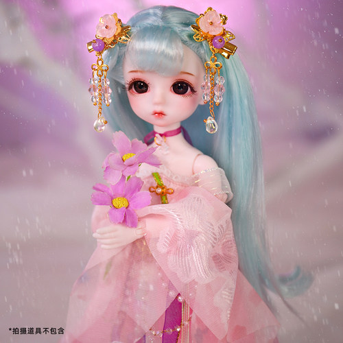 必胜小天使6分bjd娃娃桃源仙境30厘米古装洋娃娃女孩子儿童玩具 - 图2