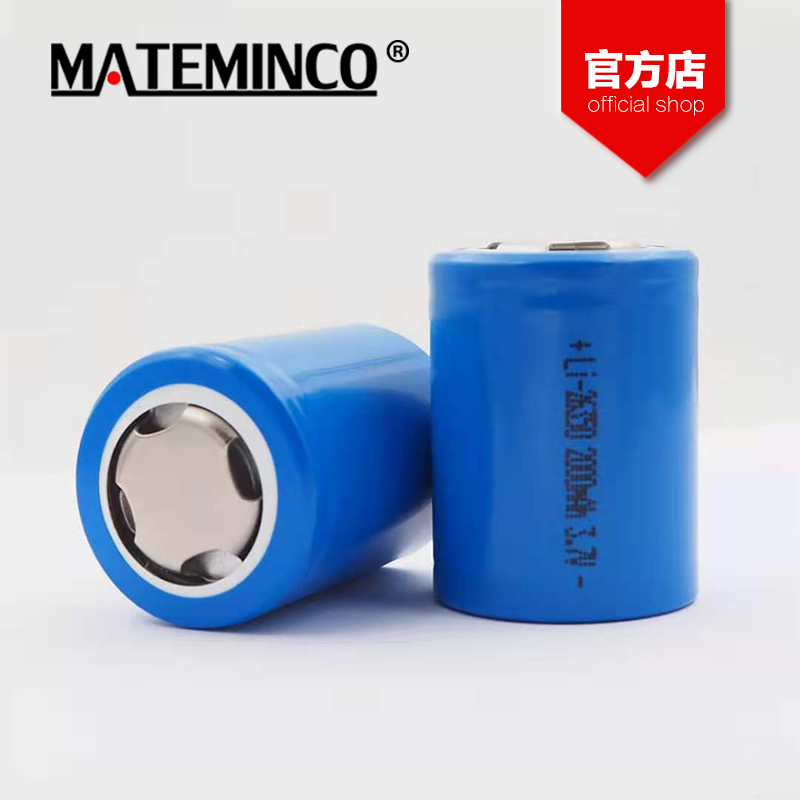 26350高性能锂电 2000MAH 3.7V A品5A放电强光手电专用锂电池-图0