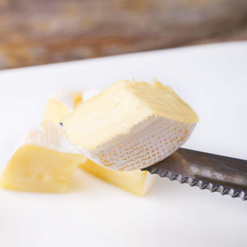 博格瑞法兰希小金文干奶酪即食小布里Brie乳酪迷你软质浓郁芝士 - 图2