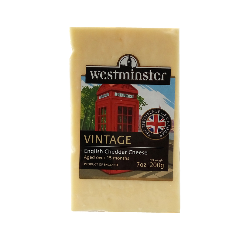 威敏斯特 十五个月英国切达奶酪200g陈年车达干酪 cheddar cheese - 图3