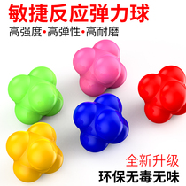 Six corner balls reaction ball children training Agile steering ball high difficulty rebound trainer Tennis table tennis training