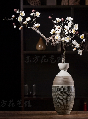 仿真傲骨梅花假花套装前台促销