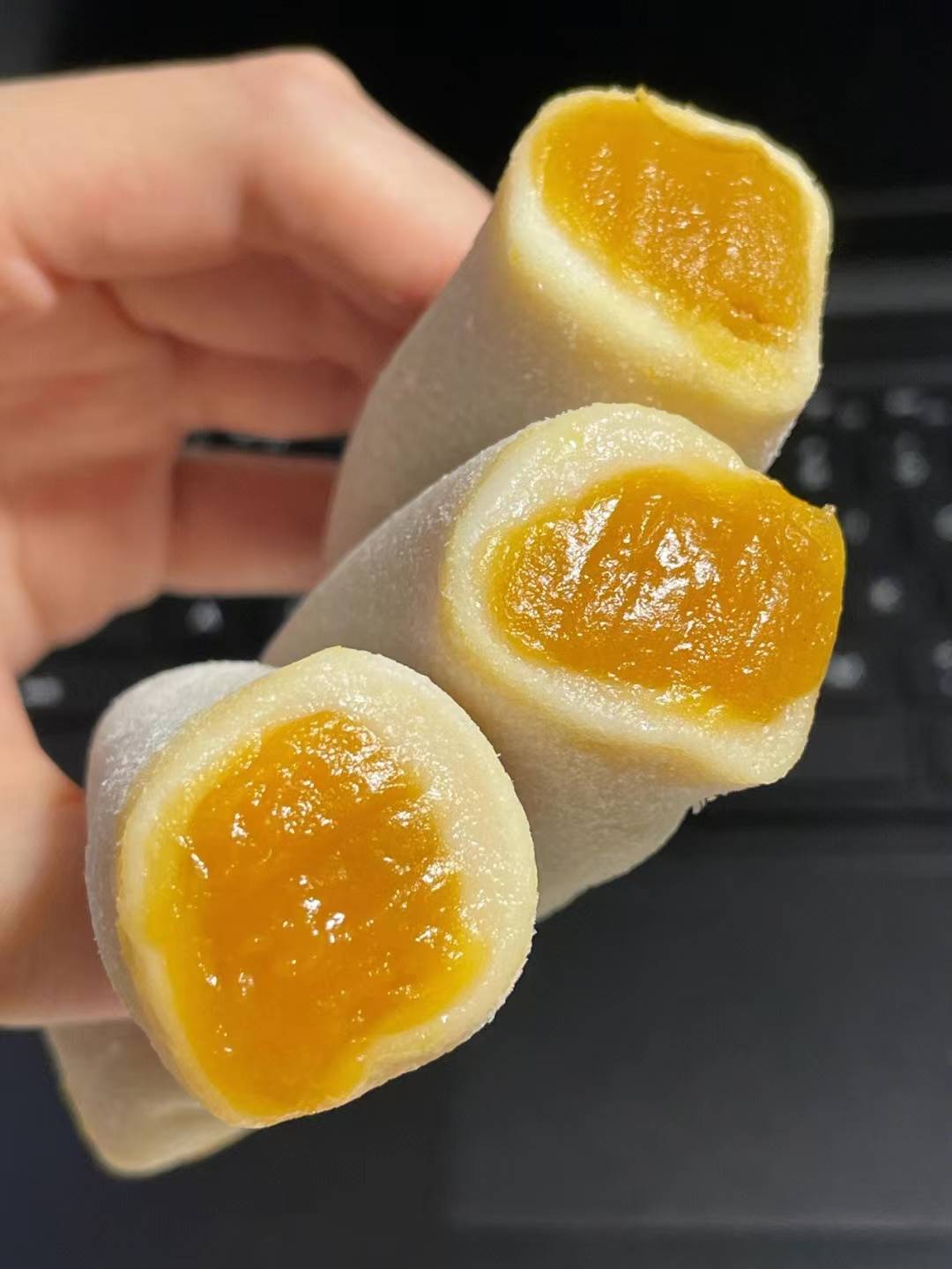 上行斋咸蛋黄条头糕奶黄小吃网红糯米糕点上海特产点心麻薯团子