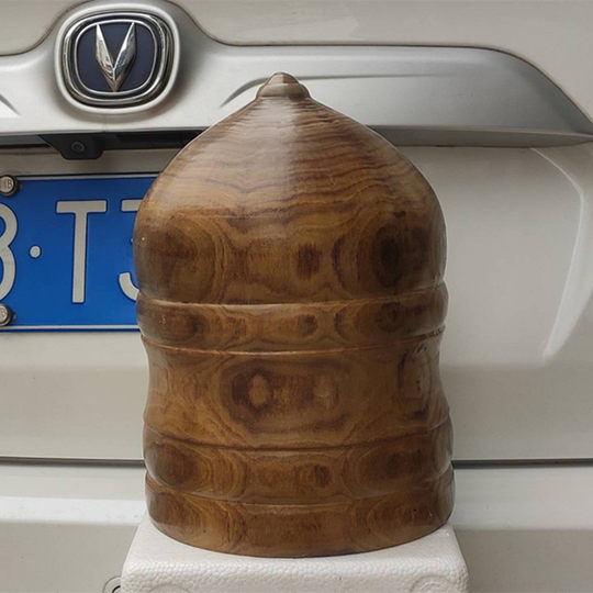 Tapa de madera de langosta fitness para adultos con látigo