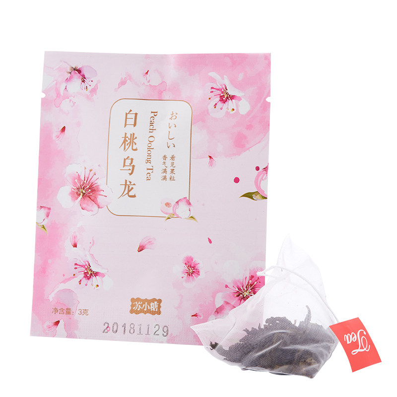 苏小糖白桃乌龙白桃水果味袋泡花茶 苏小糖代用/花草茶