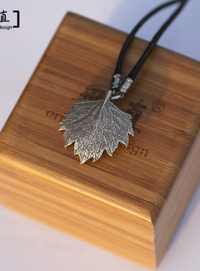 树叶吊坠胡杨做旧个性创意物品