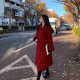 Juelaifei mid-length double-sided woolen coat